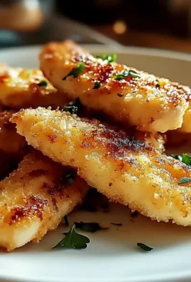 Oven-Baked Crispy Parmesan Chicken Tenders