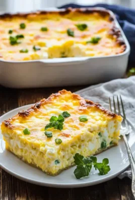 Cottage Cheese Egg Bake Casserole