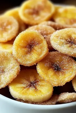 Cinnamon-Sugar Air Fryer Banana Chips