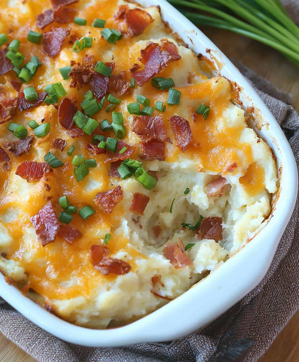 Loaded Mashed Potatoes Casserole