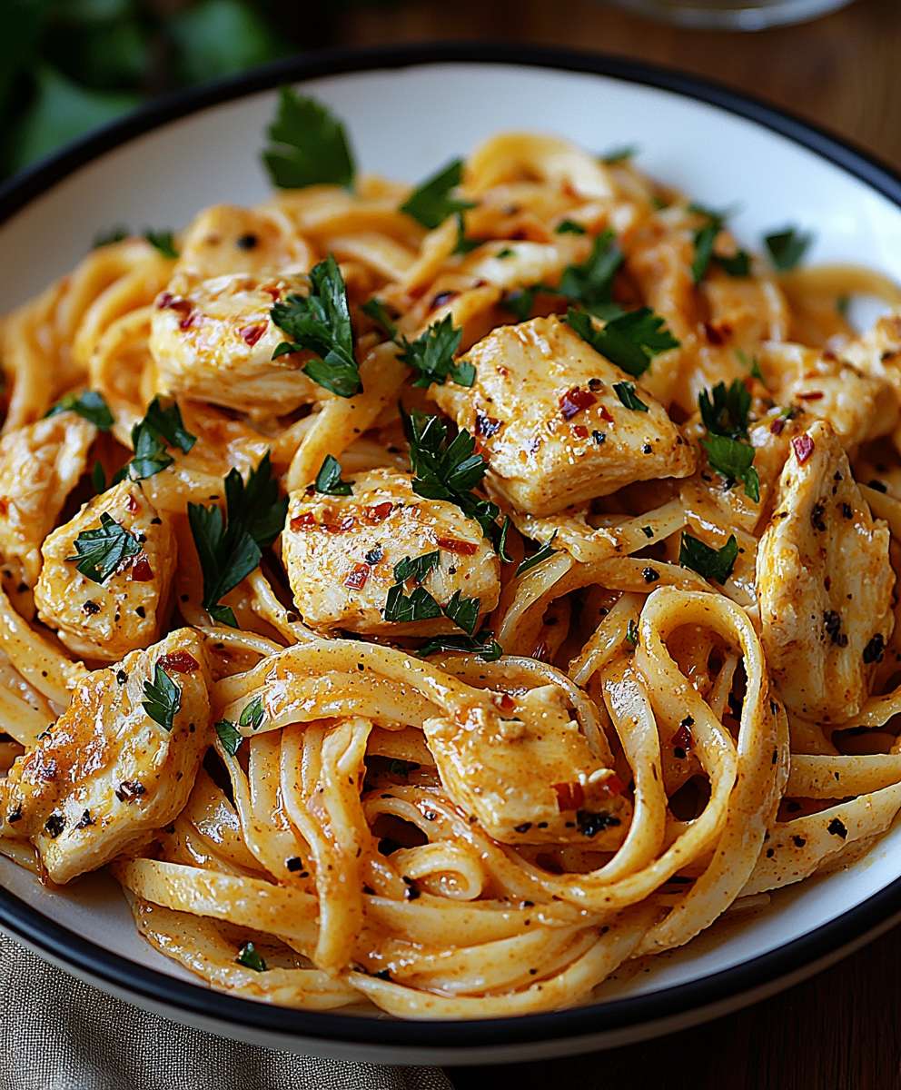 Cowboy Butter Chicken Linguine