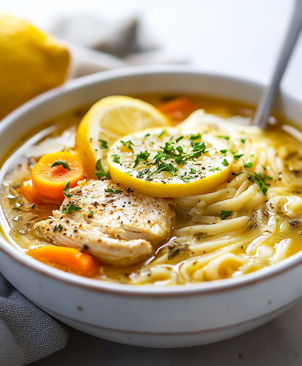 Lemon Chicken Soup