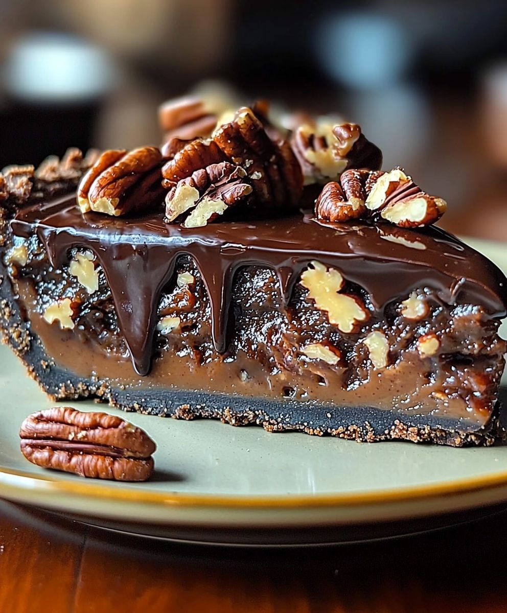 Texas Chocolate Pecan Pie