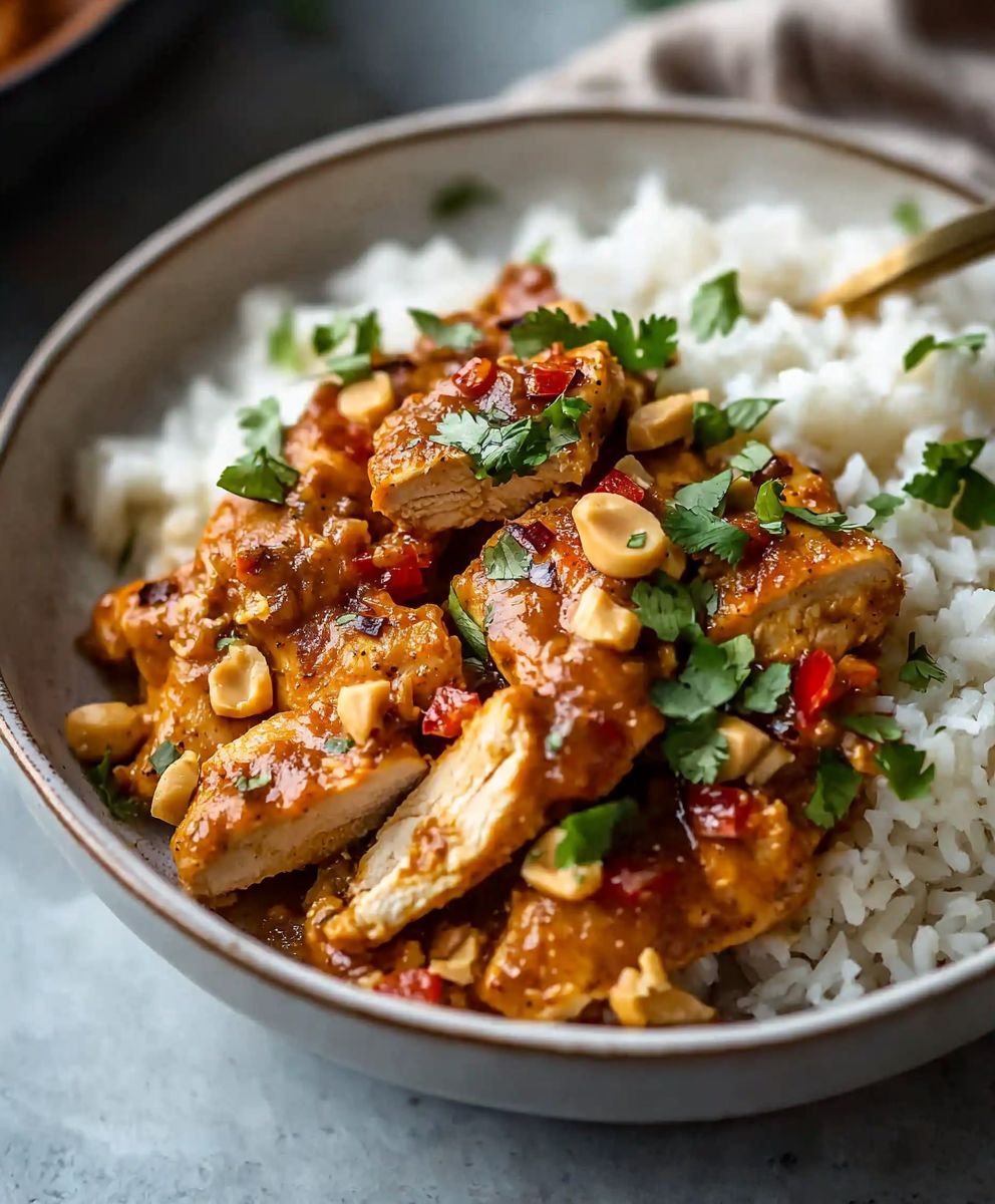 Cooker Peanut Chicken