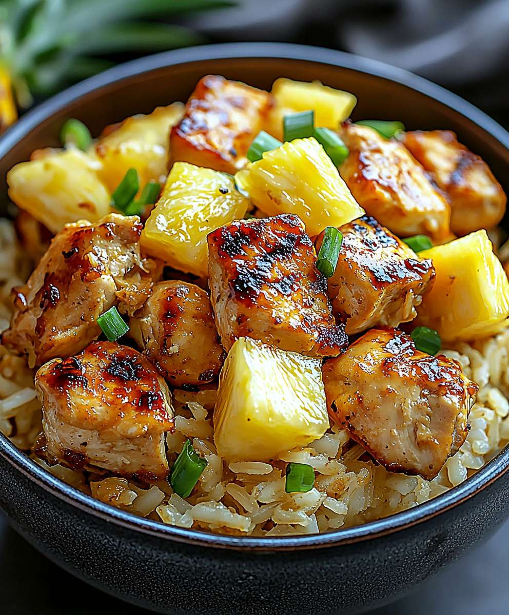 Pineapple Chicken and Rice