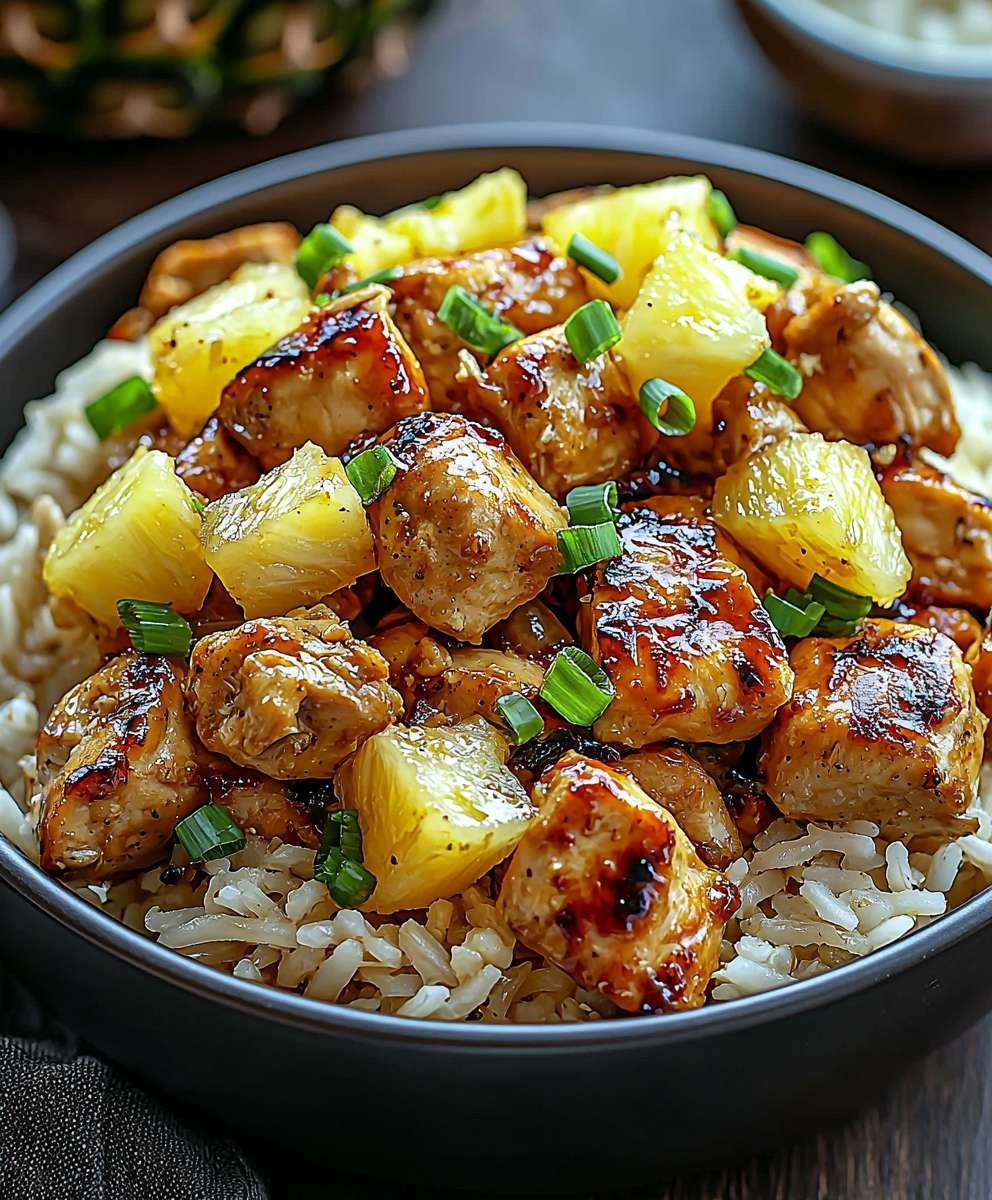Pineapple Chicken and Rice