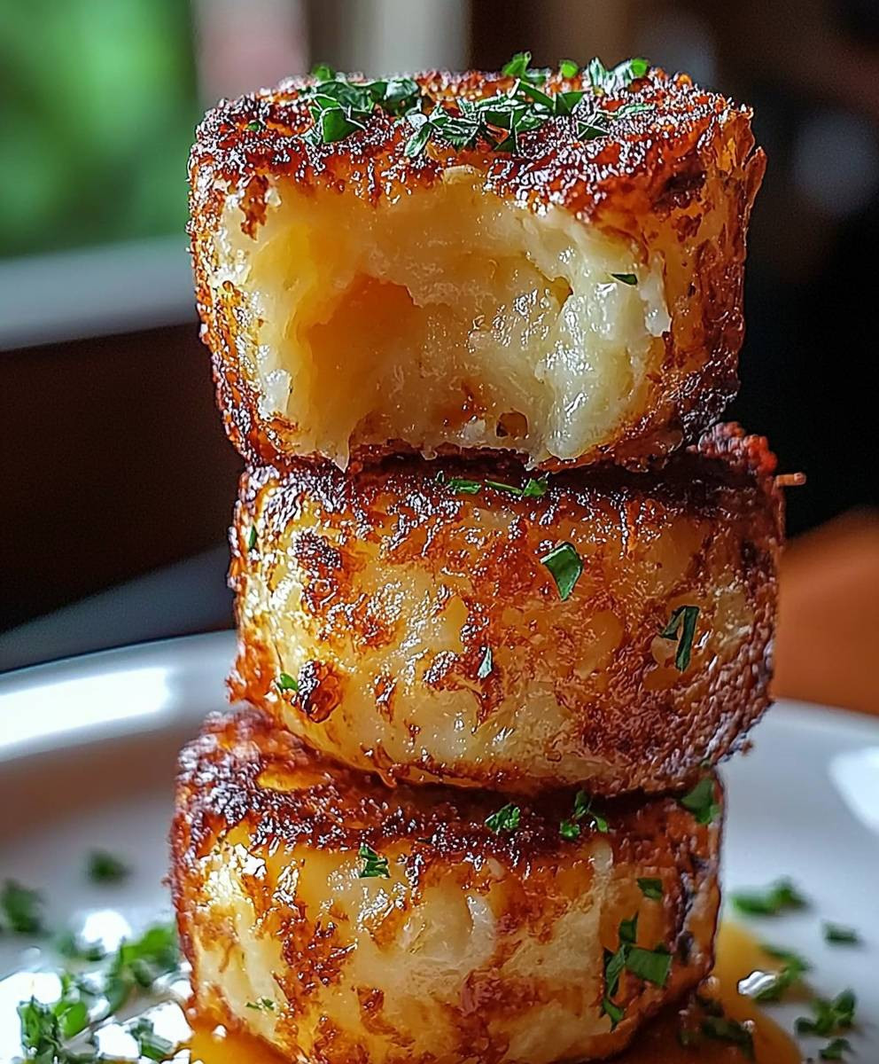 Mashed Potato Cheese Puffs