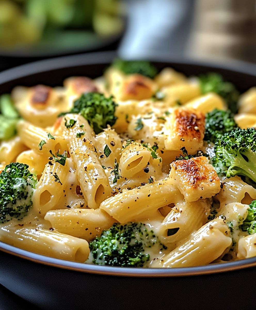 Broccoli Cheese Pasta Dinner