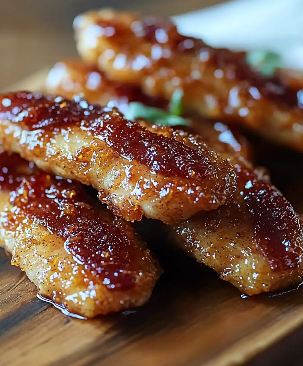 Bacon Brown Sugar Chicken Tenders