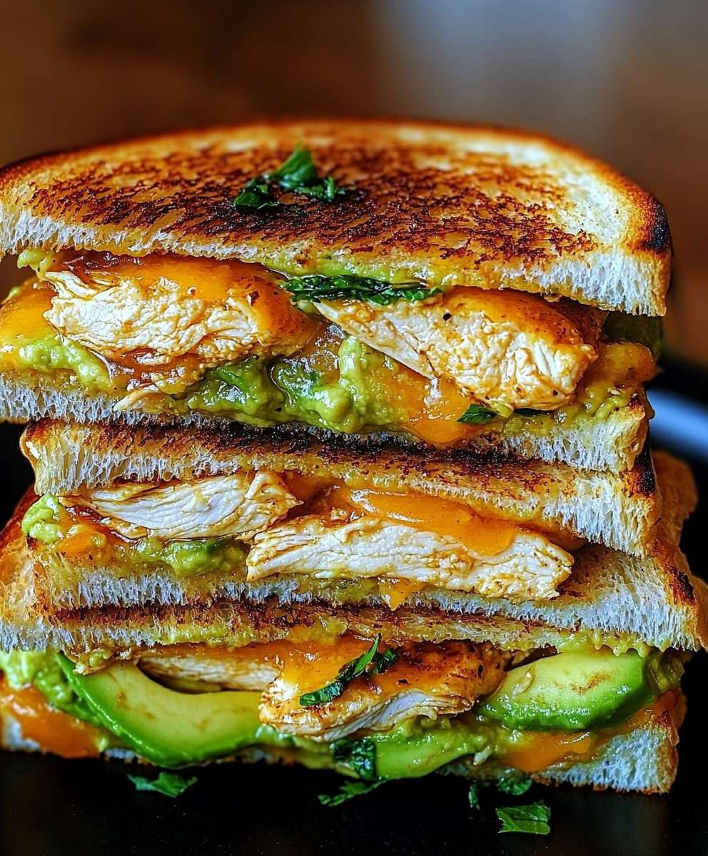 Chicken Avocado Melt Sandwich