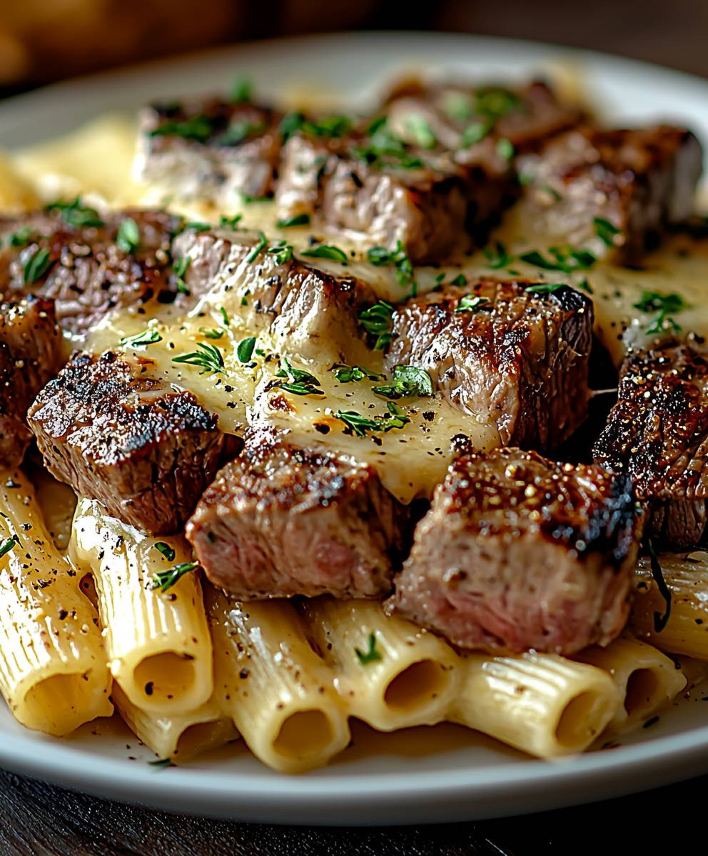 Creamy Steak Pasta Dinner