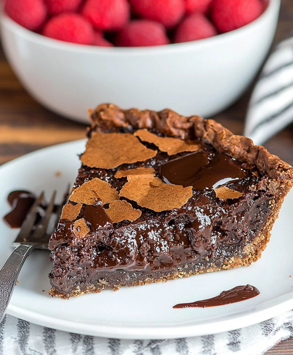 Gooey Brownie Pie
