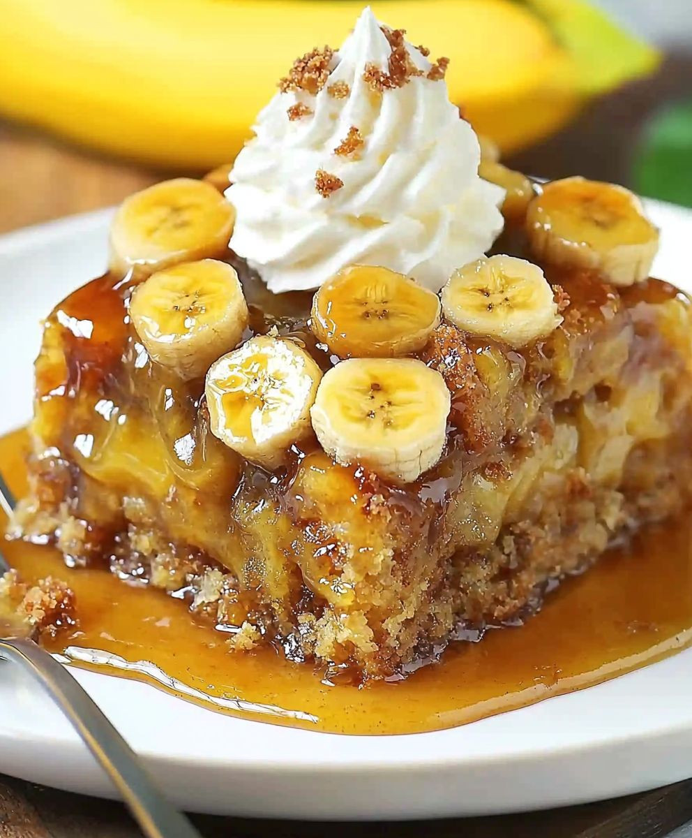 Banana Upside Down Cake