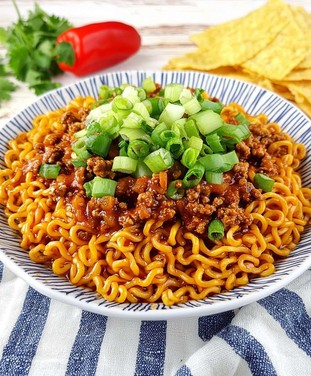 Taco Ramen Bowl