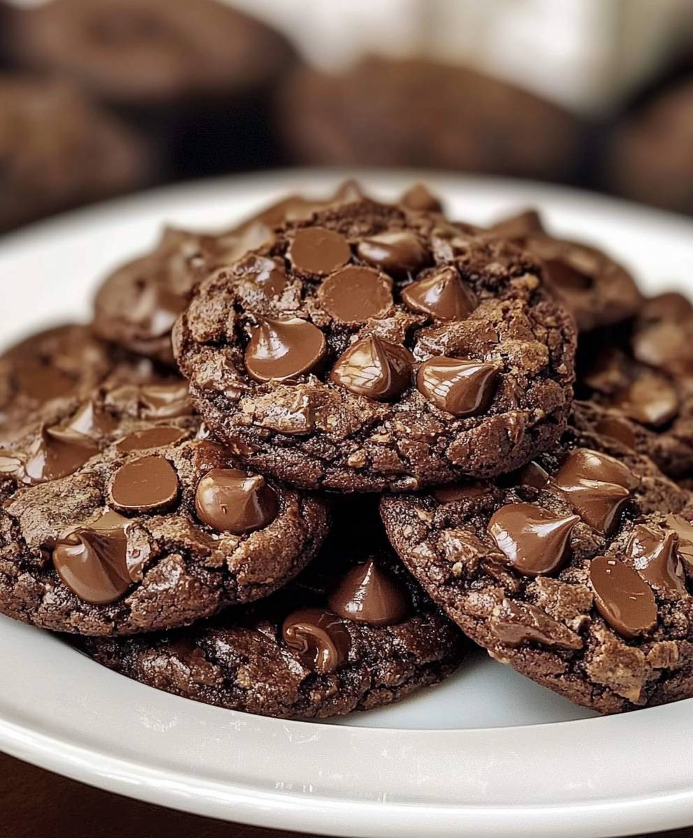 Chewy Fudgy Brownie Cookies