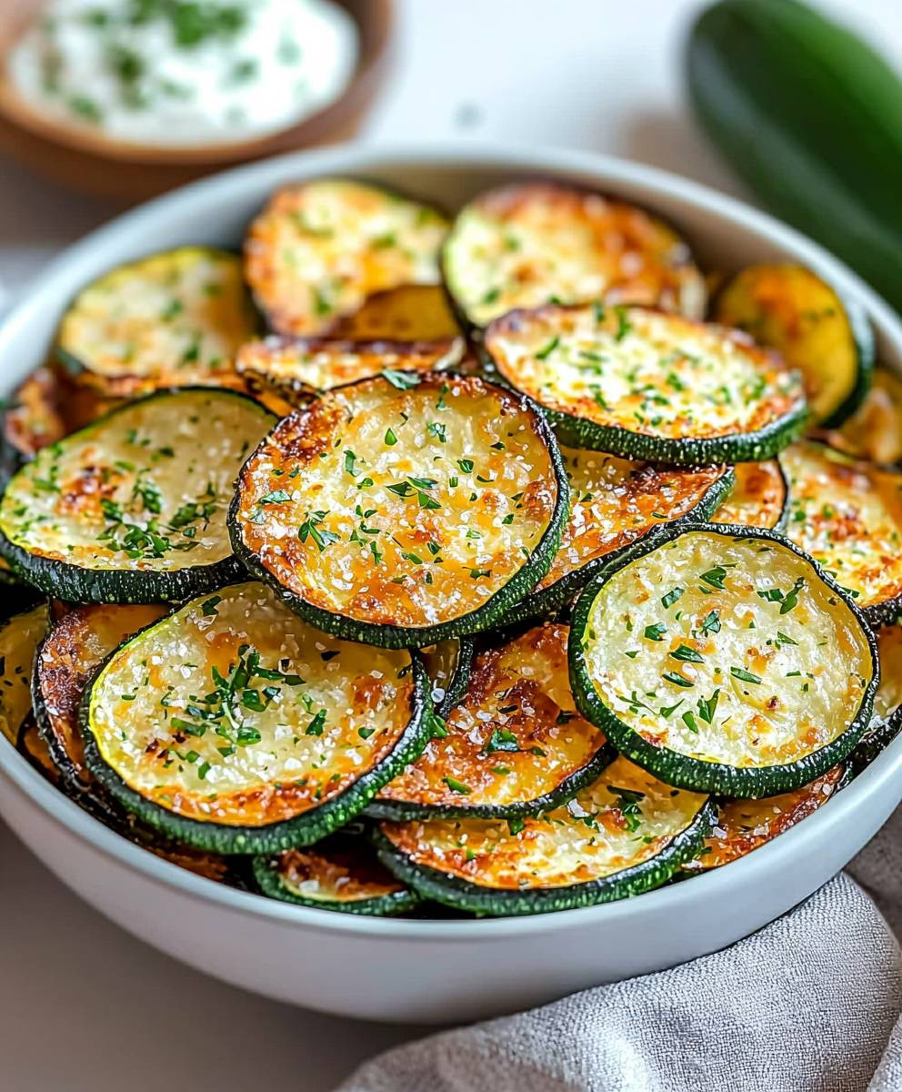 Crunchy Zucchini Chips