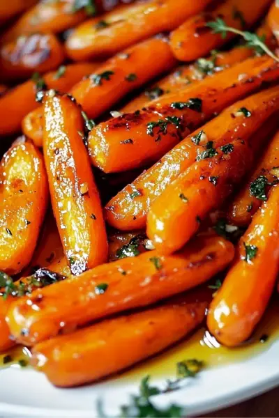 Honey Garlic Roasted Carrots Recipe