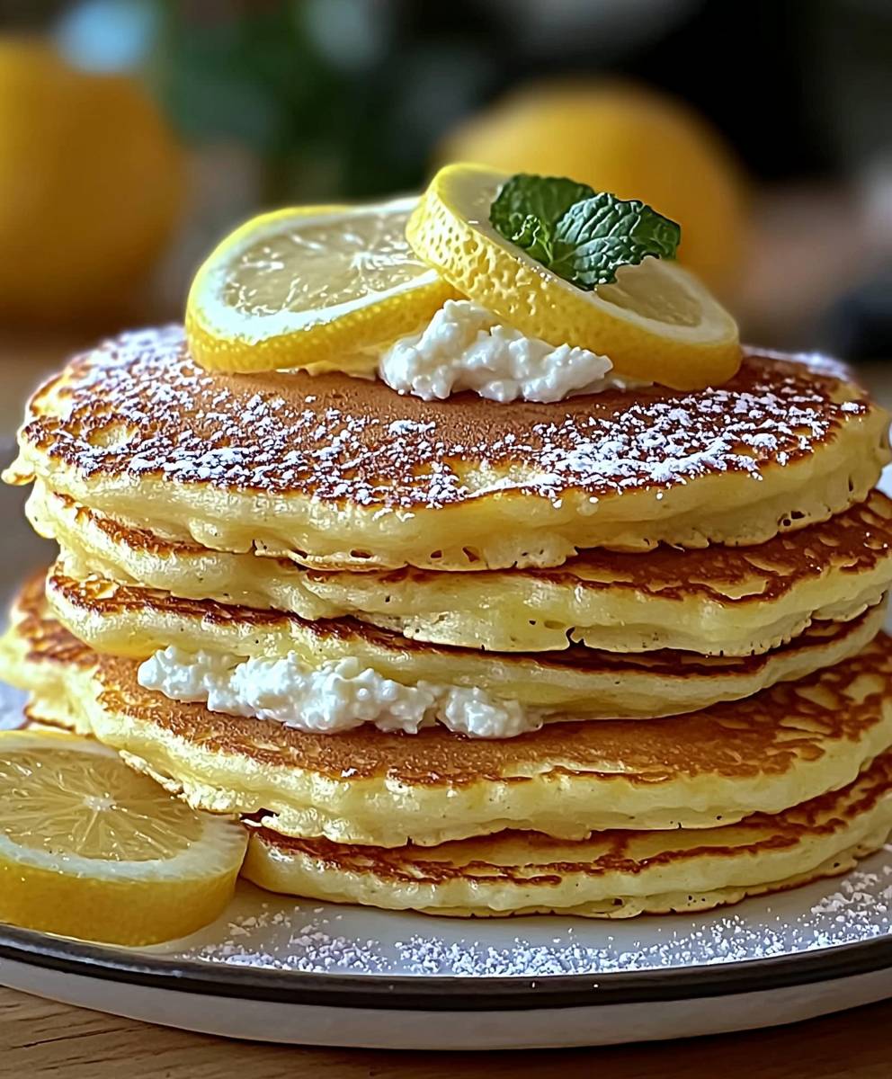 Lemon Ricotta Pancakes