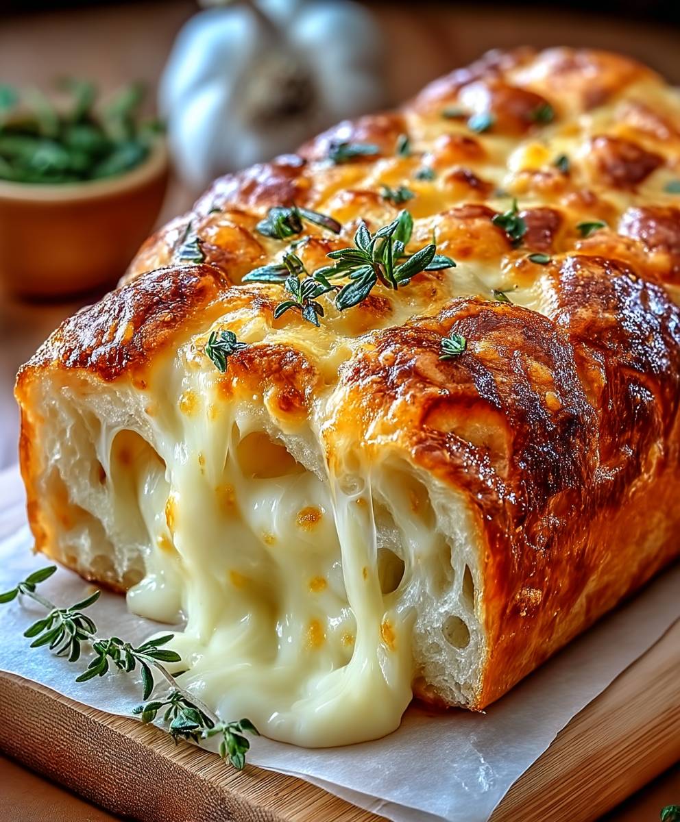 Cheesy Bread Quick Easy