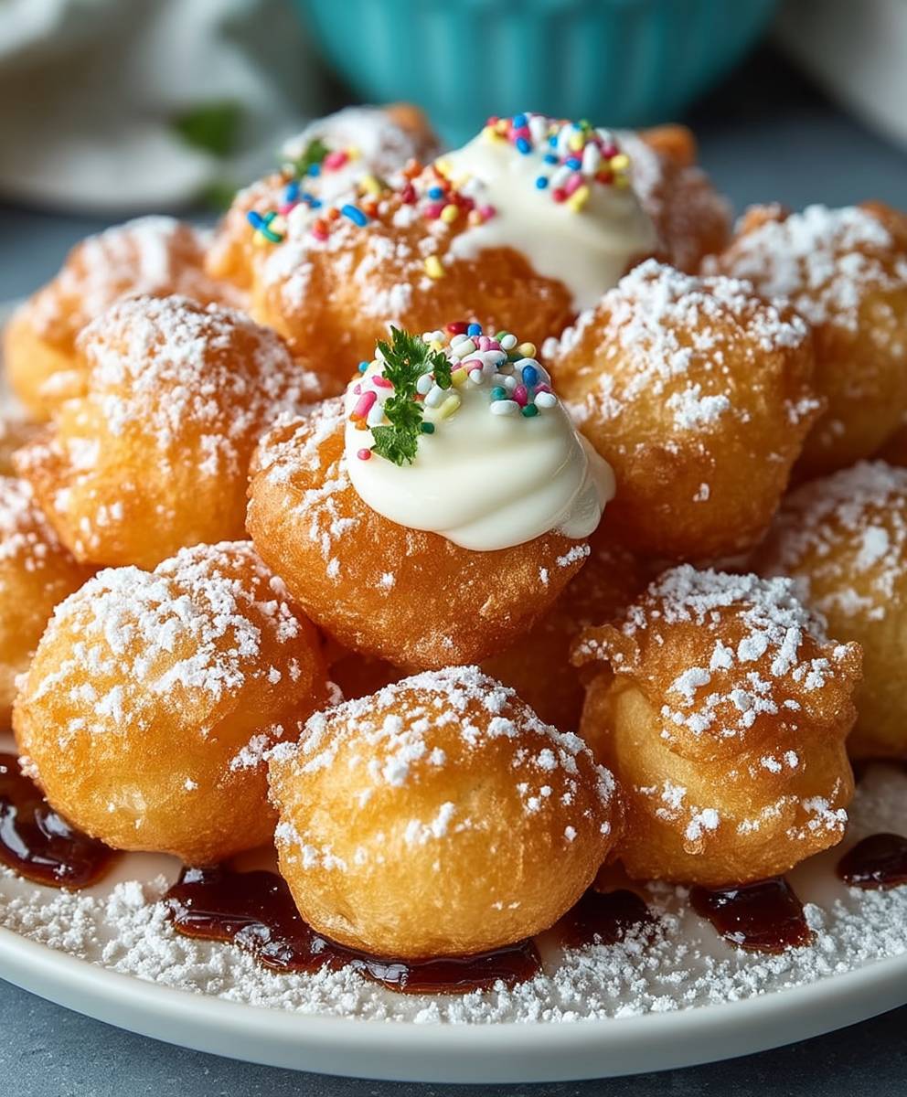 Funnel cake bites