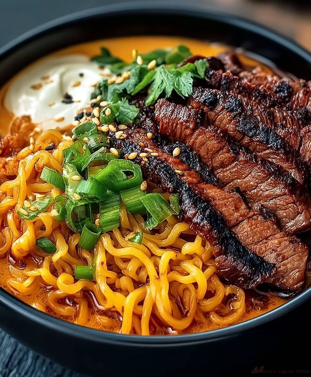 Spicy Korean Ramen Beef