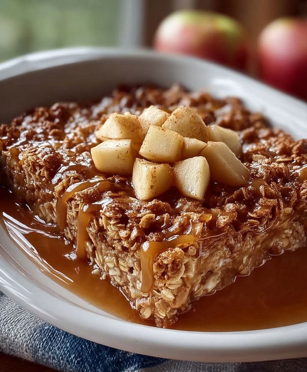 Apple Cinnamon Baked Oatmeal