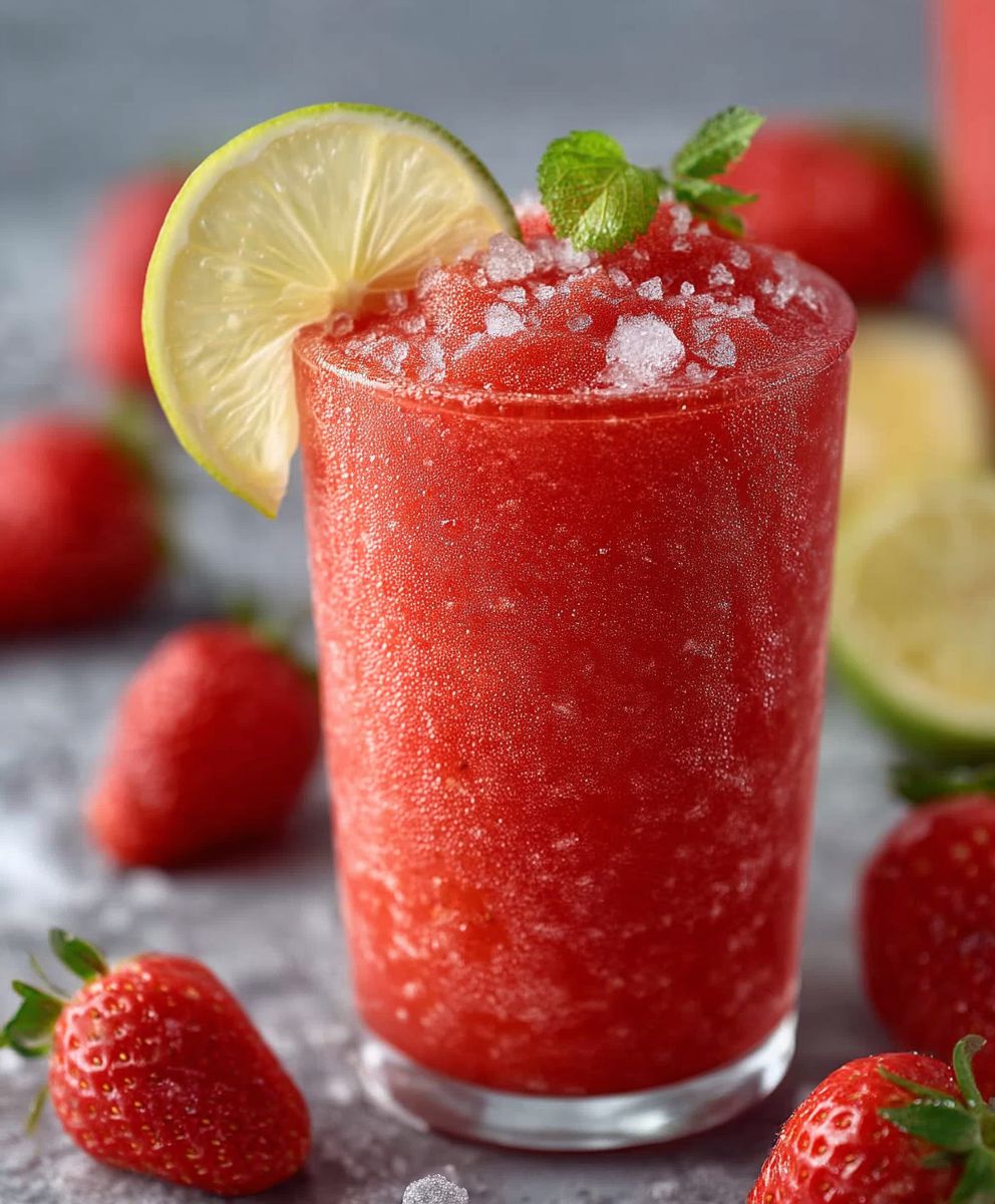 Strawberry lemonade