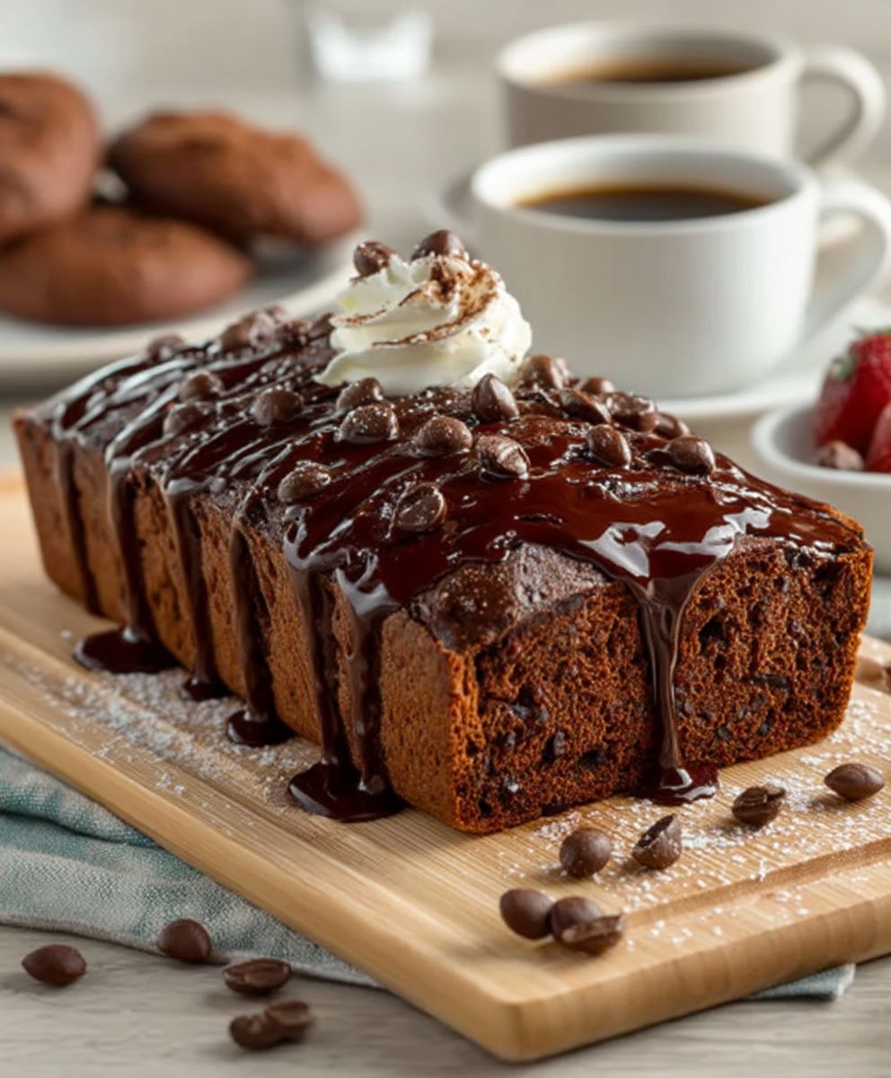Fudge Brownie Bread