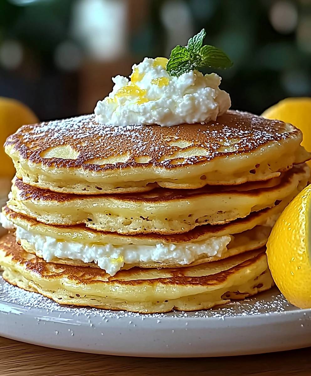 Lemon Ricotta Pancakes