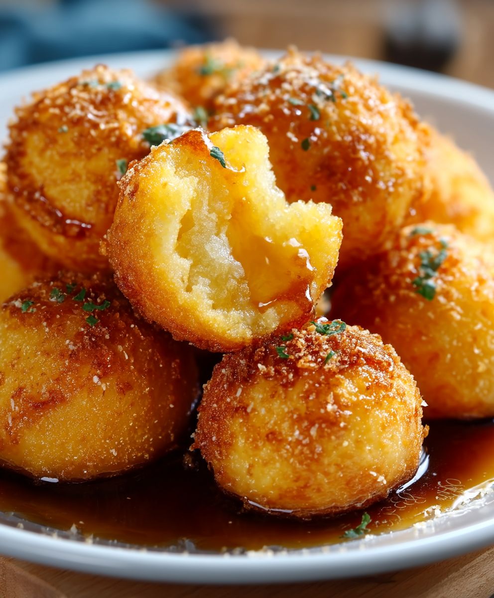 Honey Butter Cornbread Poppers