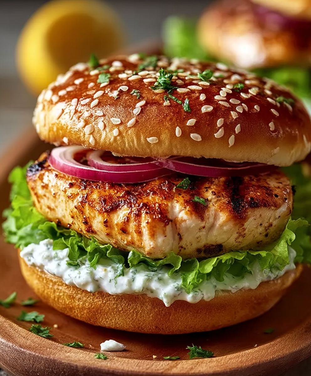 Healthy Chicken Burgers