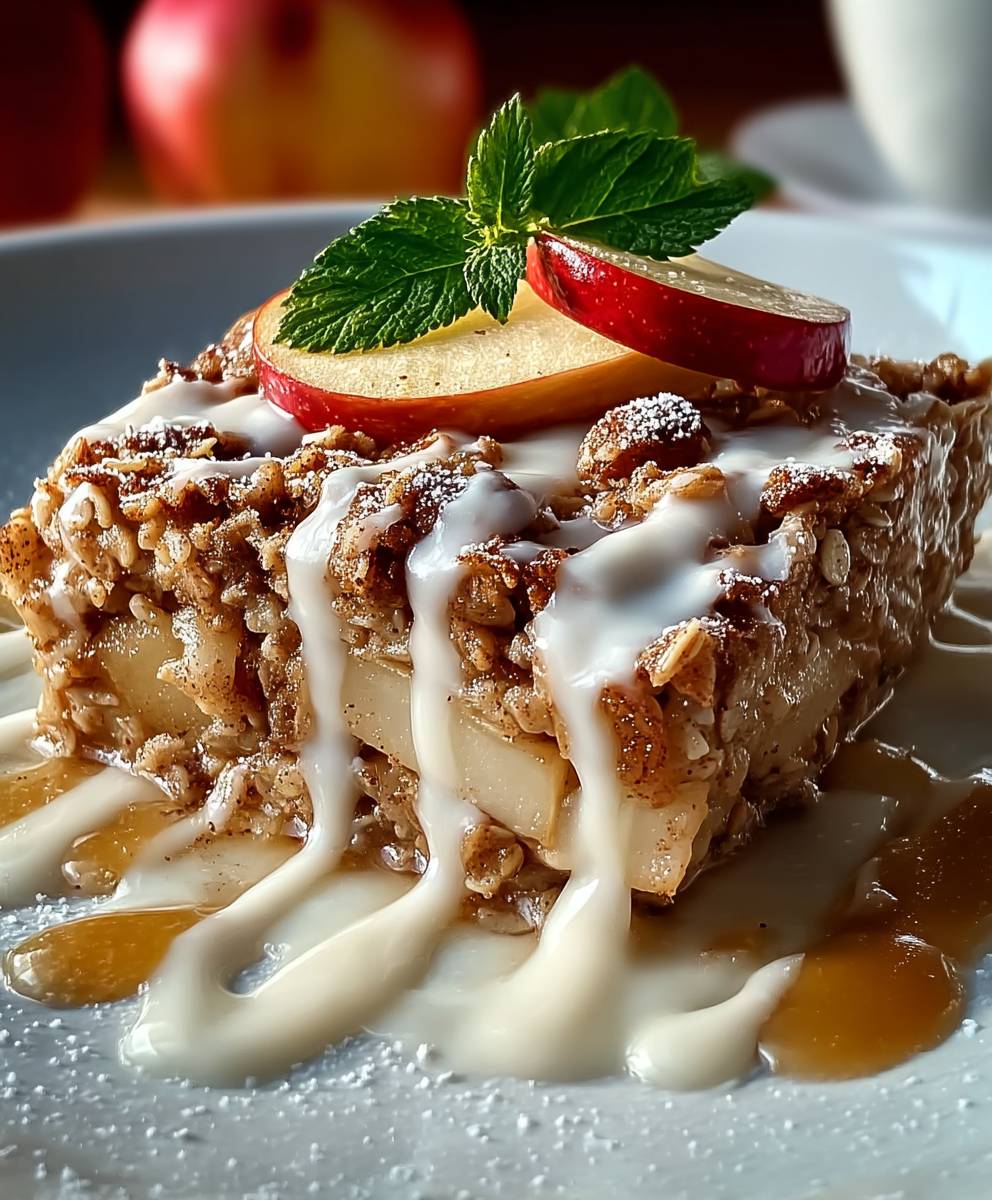 Oatmeal Apple Breakfast Bake