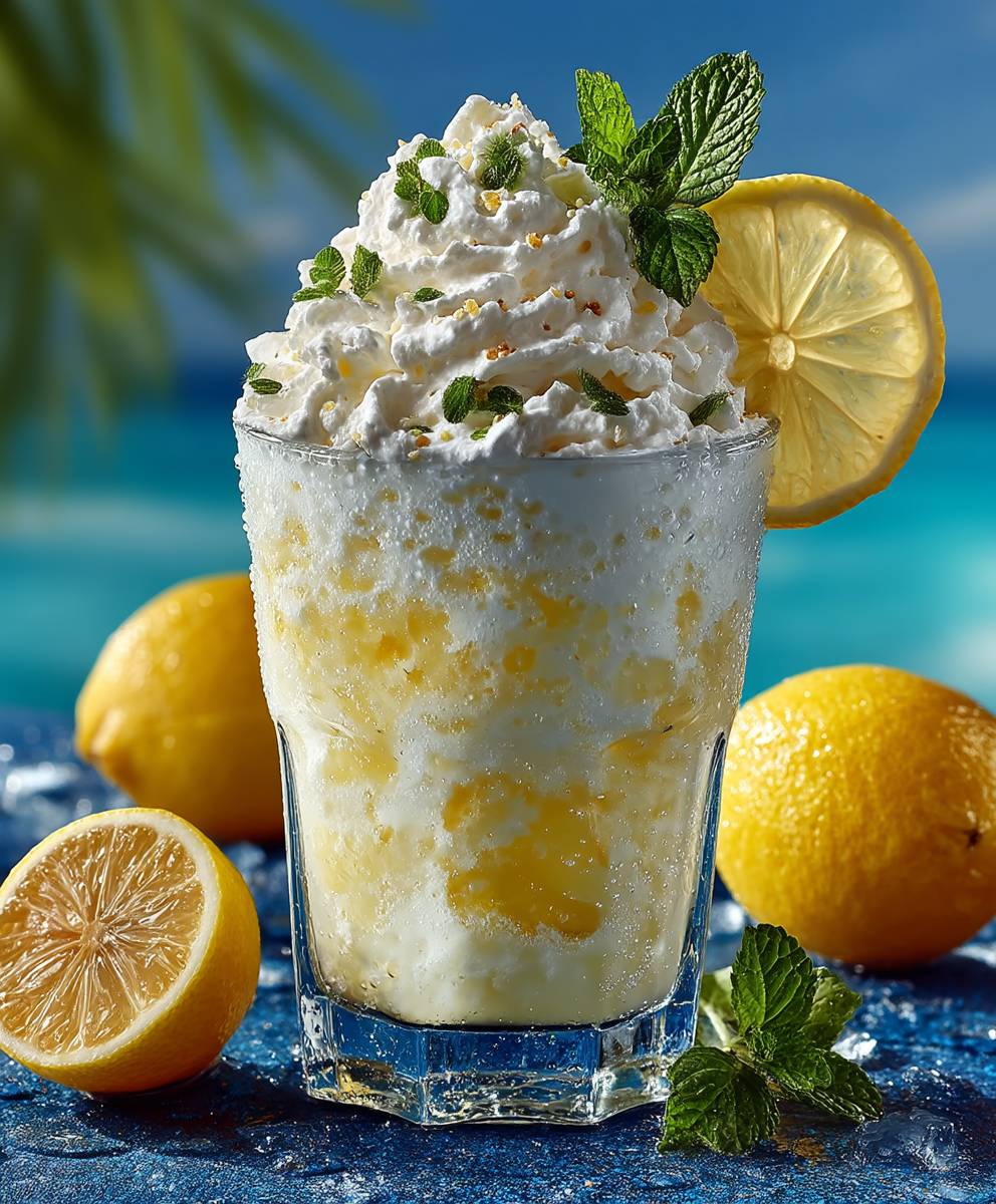 Creamy Lemonade Summer Drink