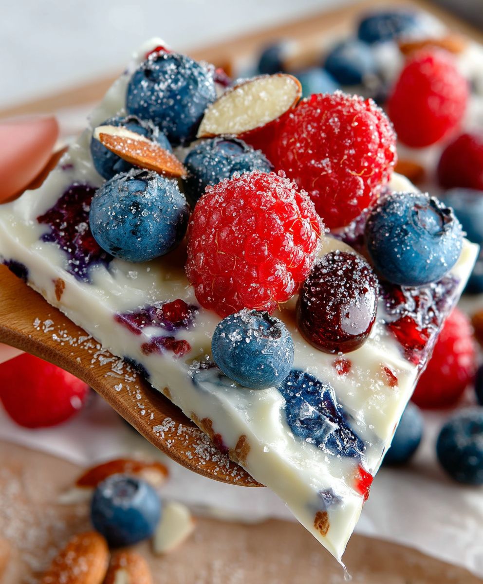 Frozen Yogurt Bark