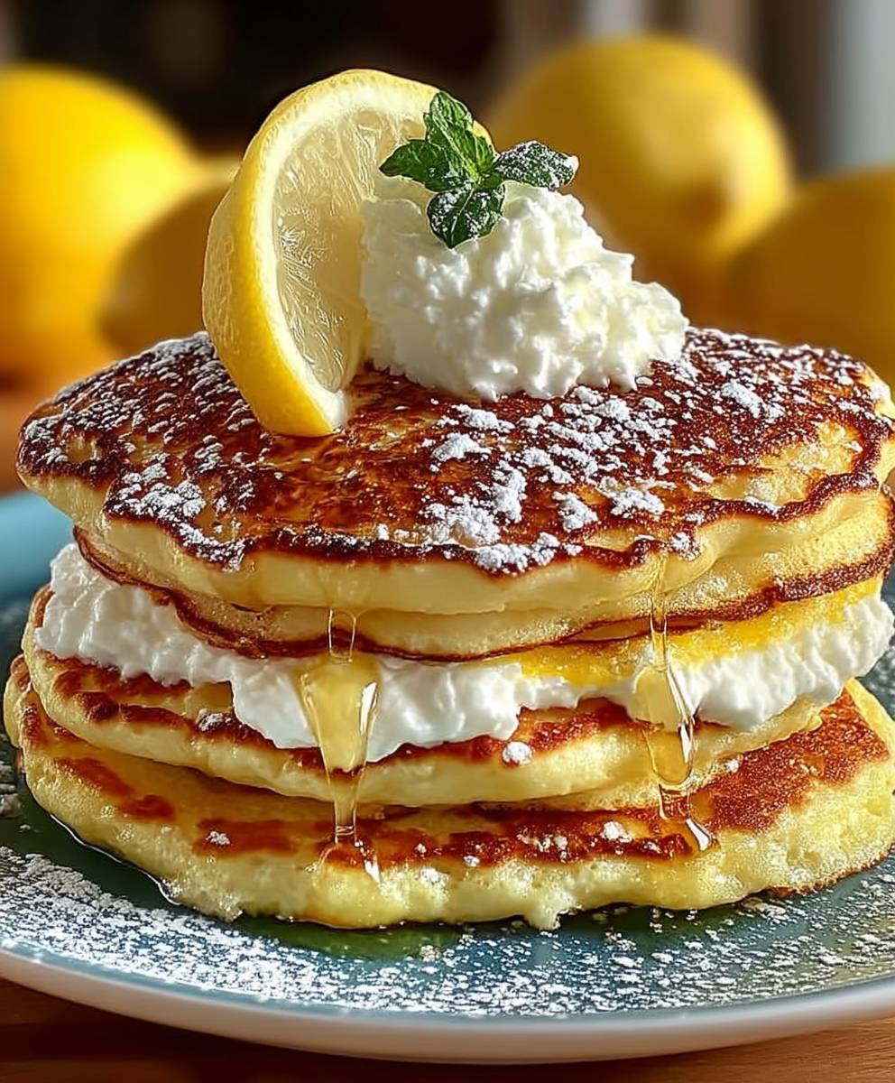Lemon Ricotta Pancakes