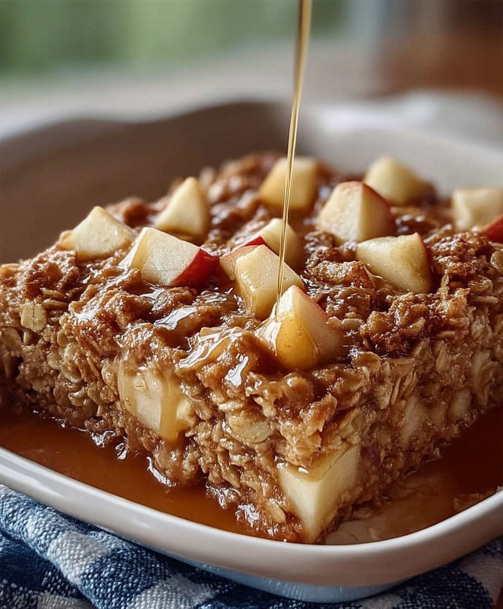 Apple Cinnamon Baked Oatmeal