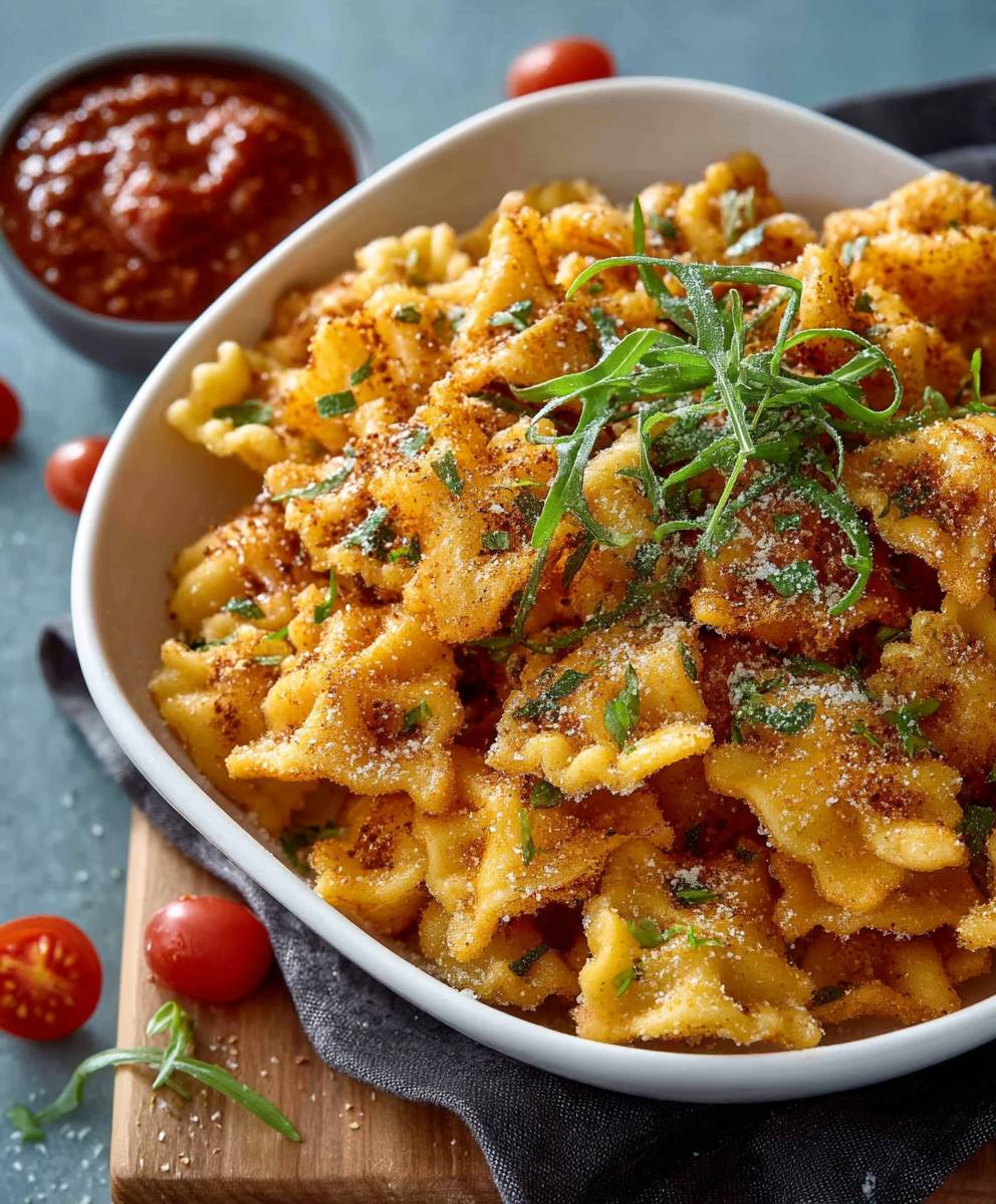 Air Fryer Pasta Chips