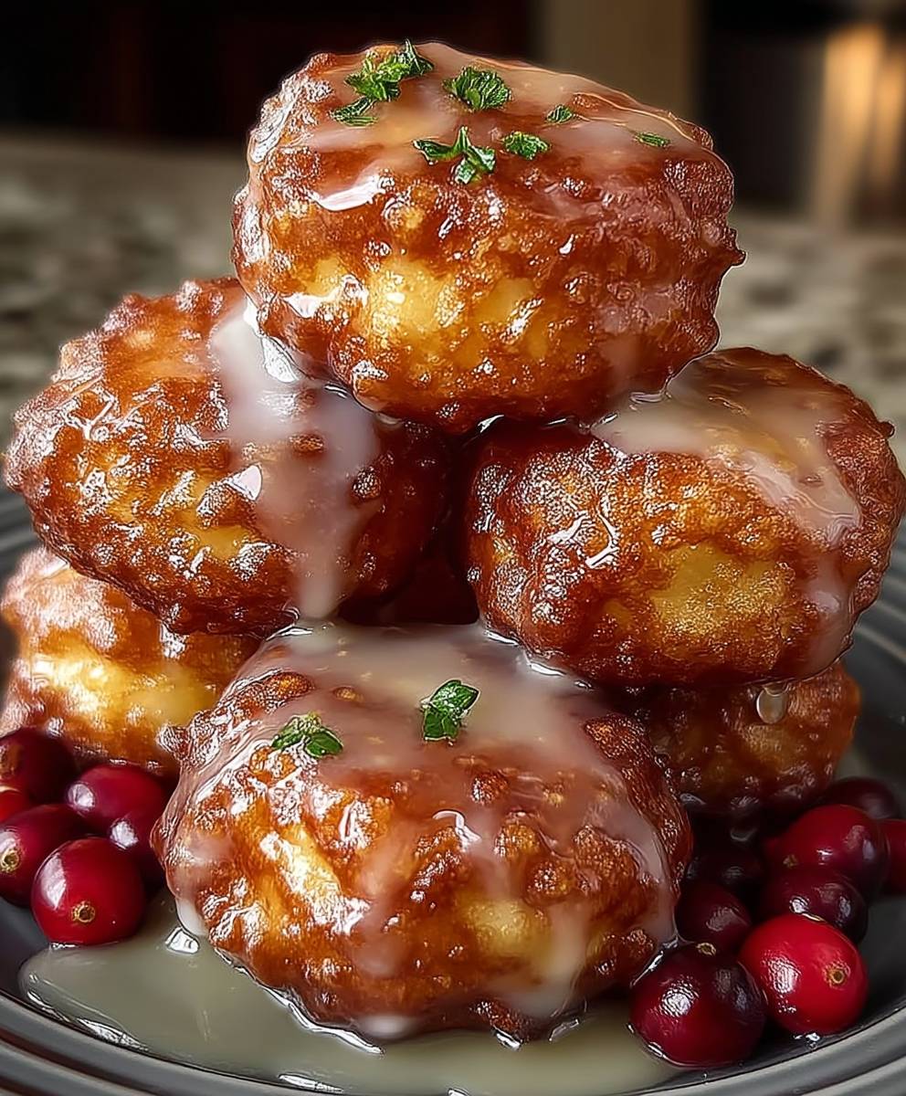 Baked Apple Fritters