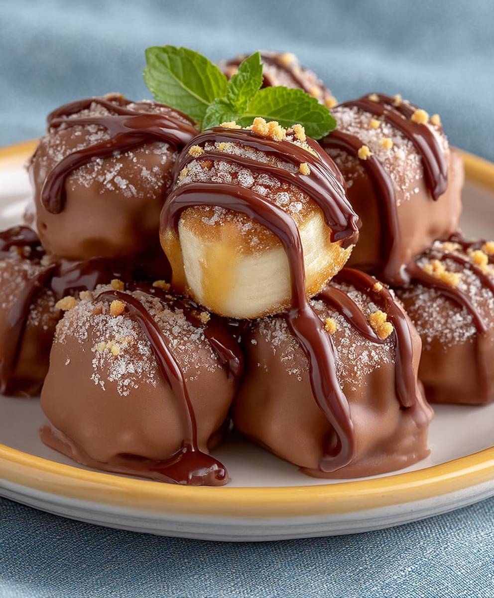 Chocolate Banana Peanut Butter Bites