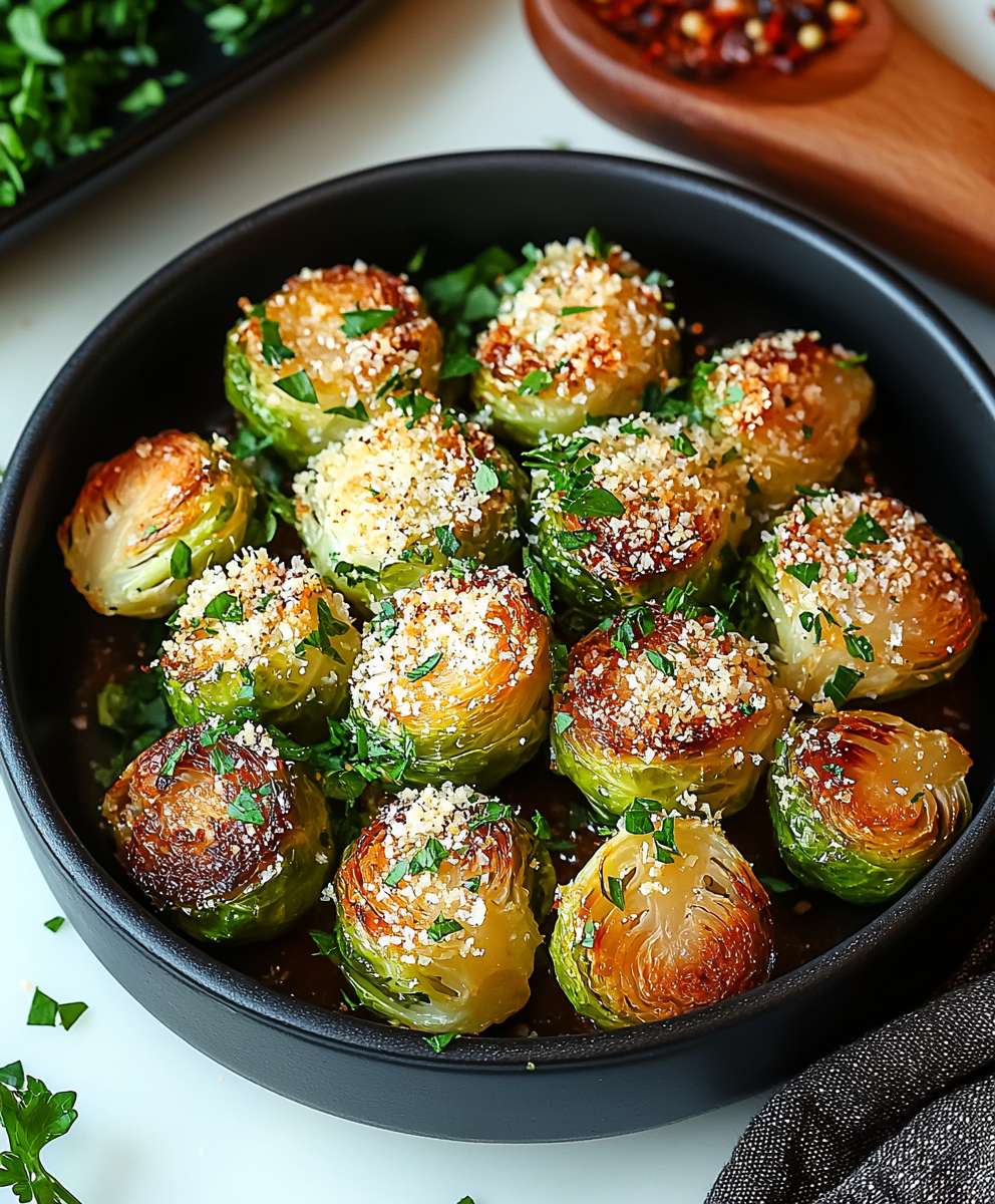 Parmesan Brussels Sprouts