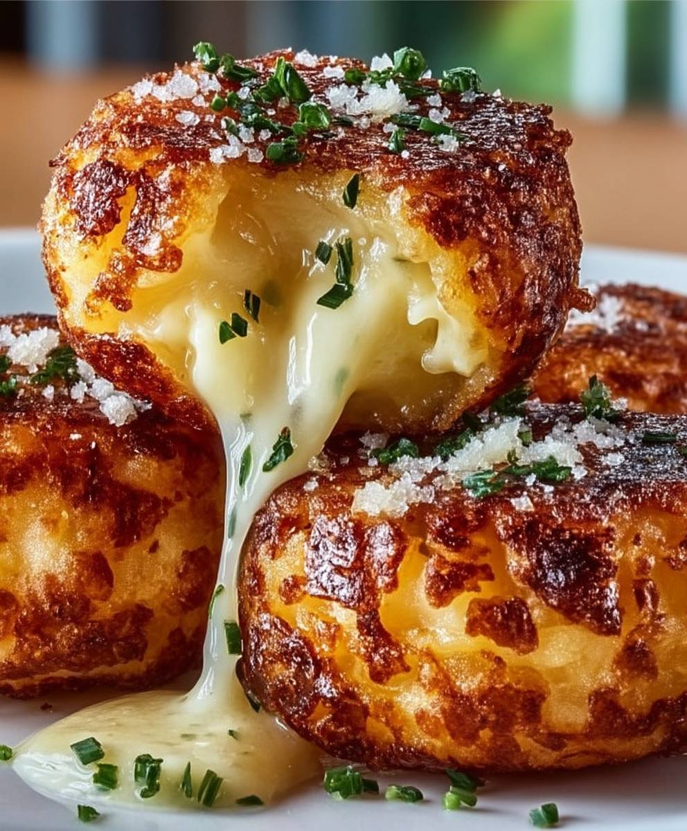 Mashed potato cheese puffs