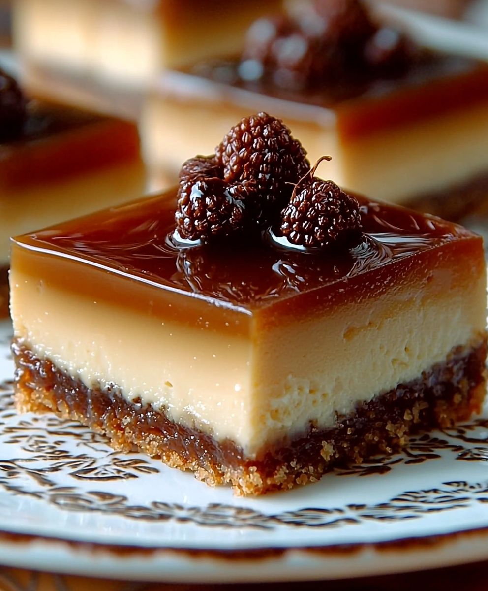 Dulce de Leche Cheesecake Bars