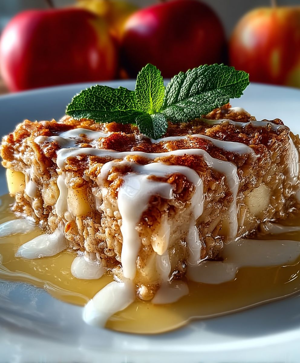 Oatmeal Apple Breakfast Bake