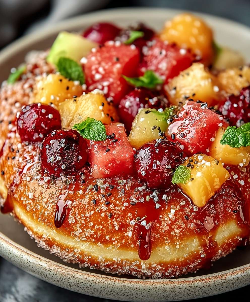 Cinnamon donut bread