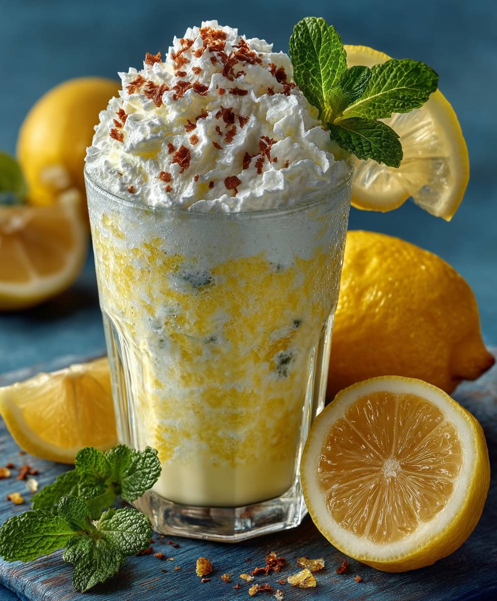 Creamy Lemonade Summer Drink