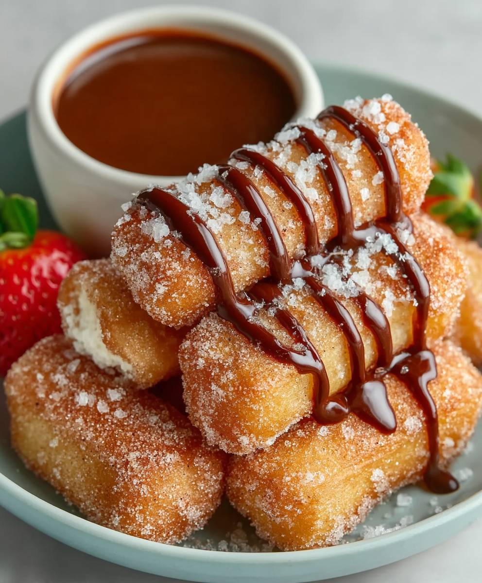 Air Fryer Churro Bites