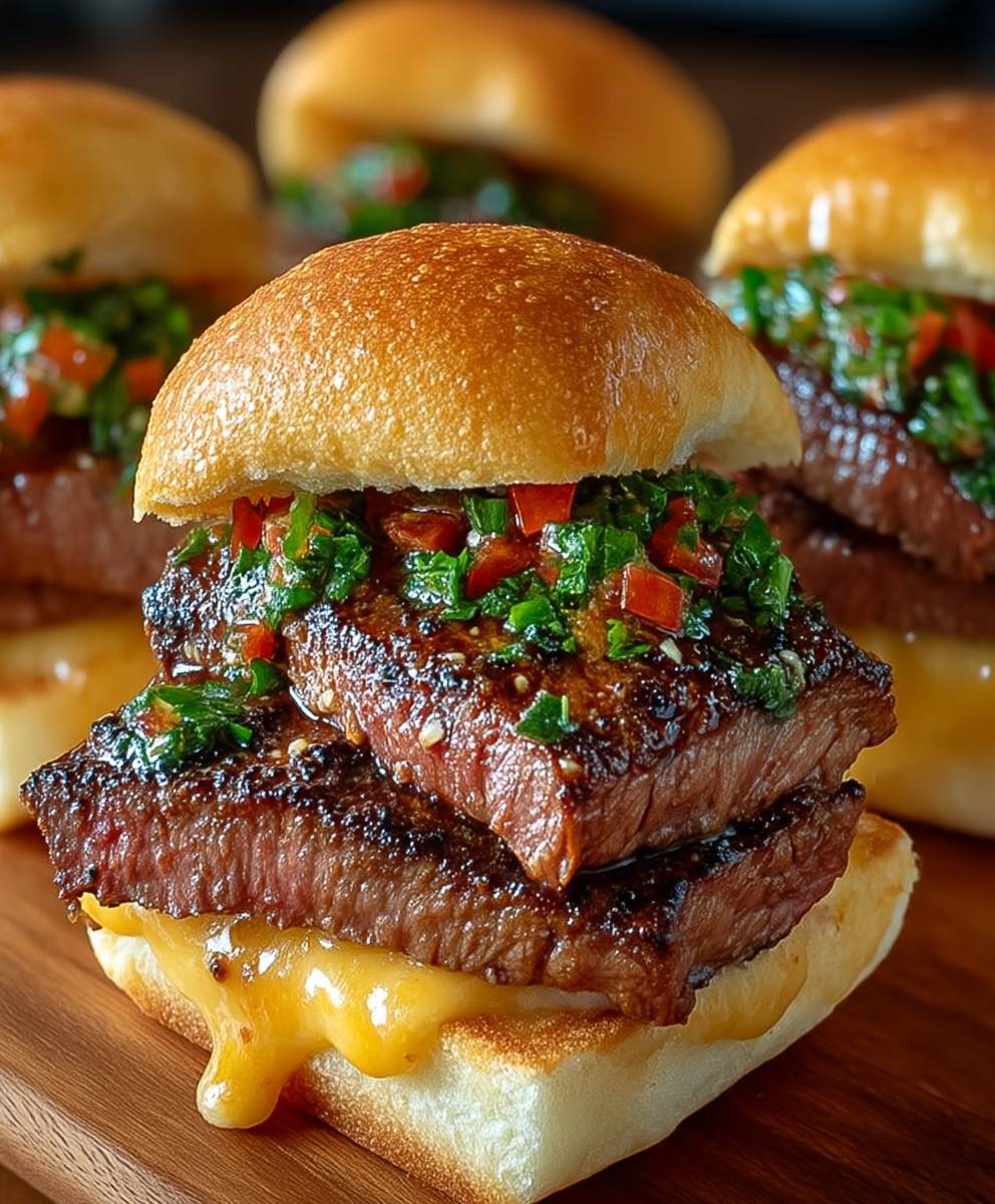 Cowboy Butter Steak Sliders