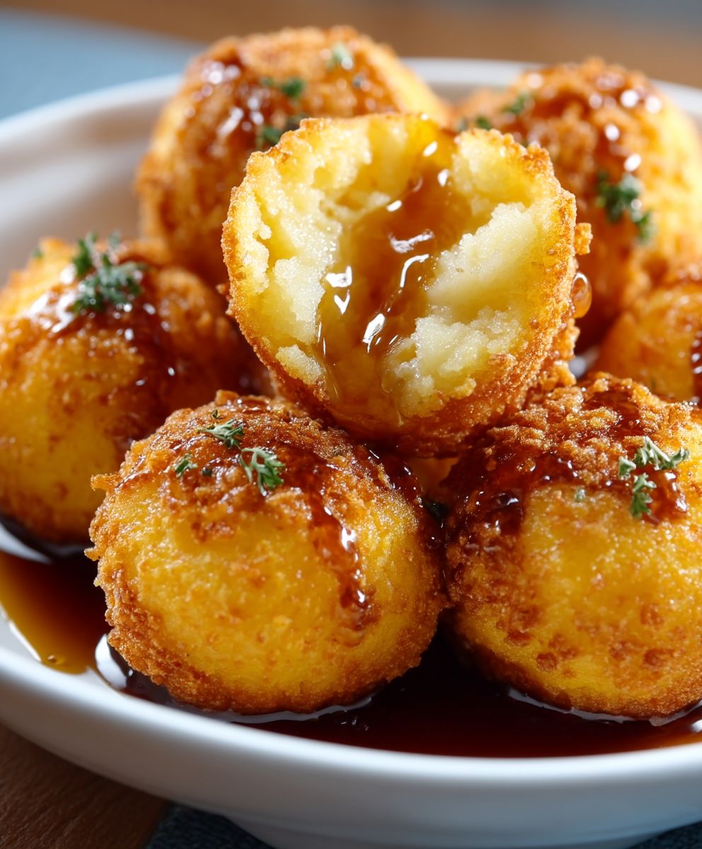 Honey Butter Cornbread Poppers