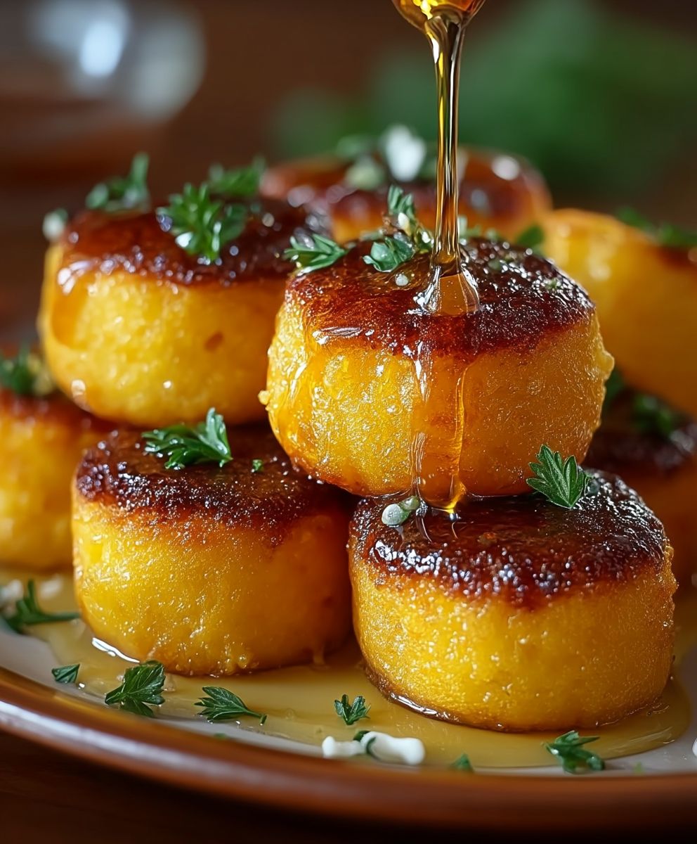 Honey Butter Cornbread Poppers