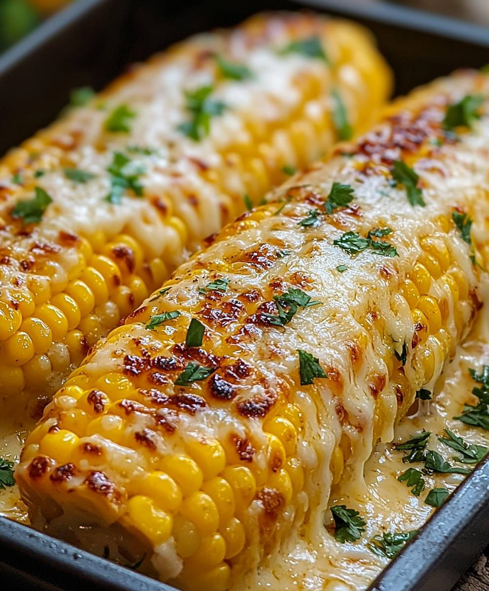Garlic Butter Corn Cheese